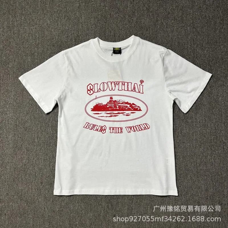 Graphic Tee Corteiz Script Logo — Style 29