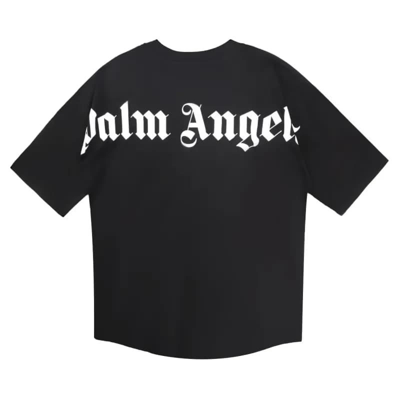 Palm Angels Logo Tee Gothic Print