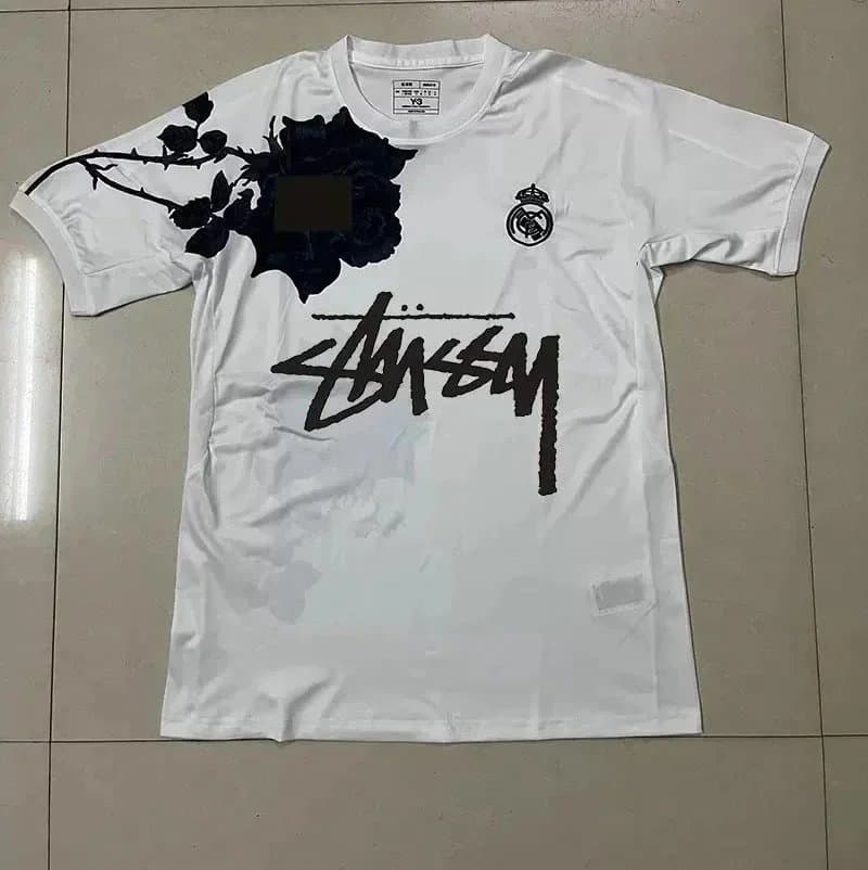 Stüssy Graphic Tee Black Rose & Signature