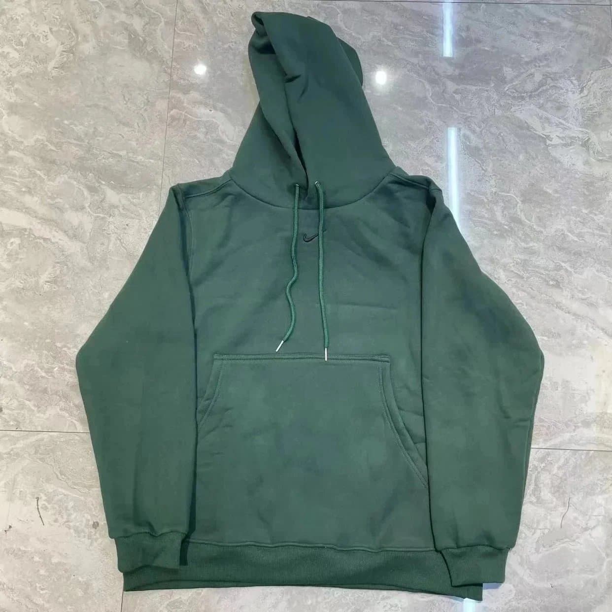 Nike Hoodie Solid Green