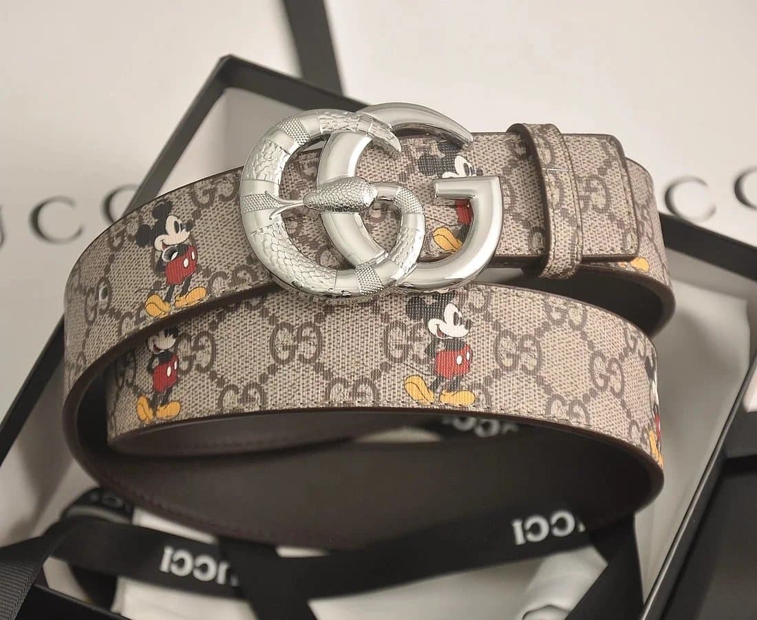 Gucci GG Marmont Belt Monogram Canvas — 32