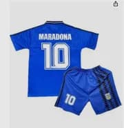 Maradona #10 Kit Argentina Inspired