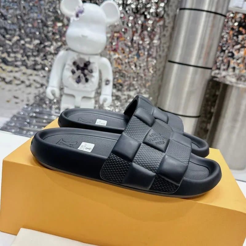 Louis Vuitton Slide Sandal Monogram Leather