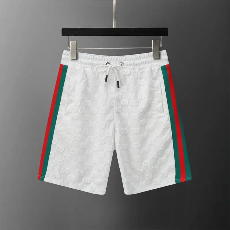 Gucci GG Embossed Shorts Web Stripe