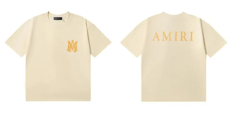 Amiri Logo T-Shirt Double Logo