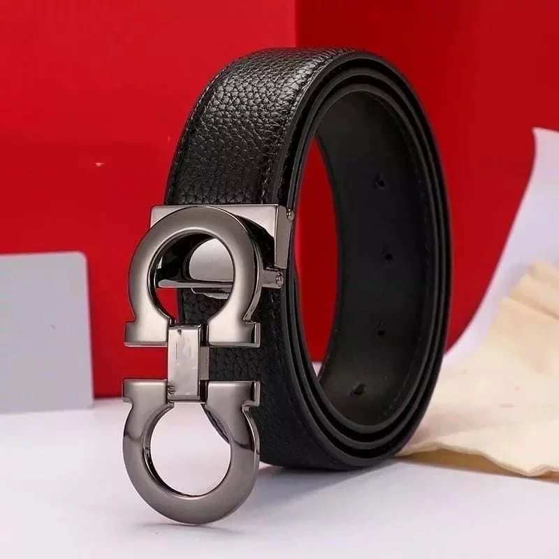 Louis Vuitton LV Initiales Belt Damier Graphite — Ferragamo 2