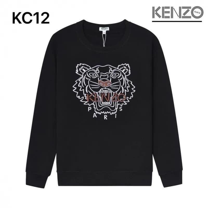 Kenzo Tiger Sweatshirt Embroidered Tiger