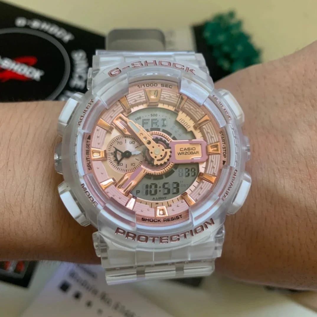 Casio G-Shock GA-110 Transparent Rose Gold
