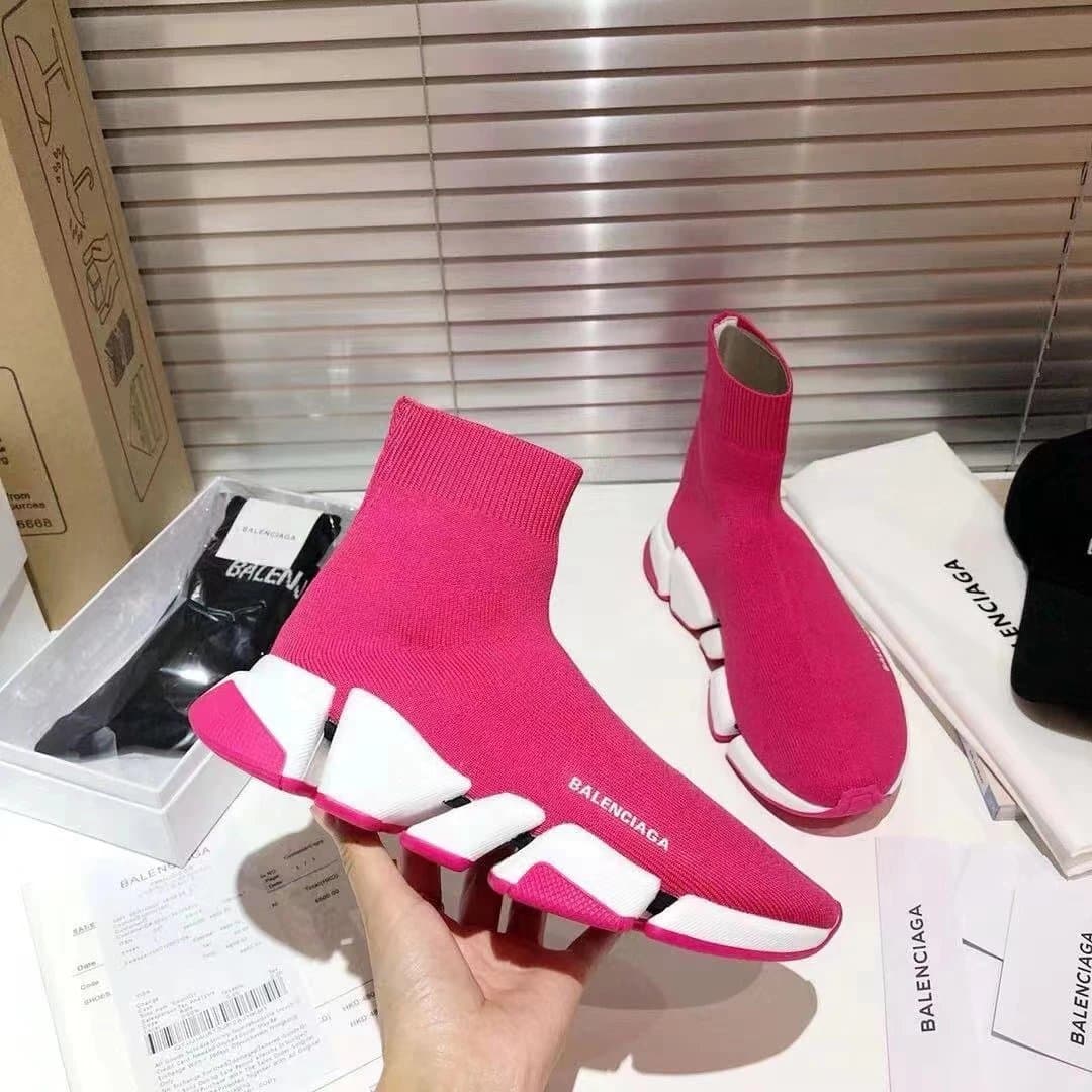 Balenciaga Speed Trainer Black Red — 20