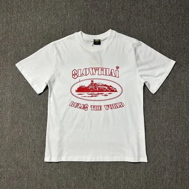 Gallery Dept. Athletic Div. Tee Rules the World — 3208 white