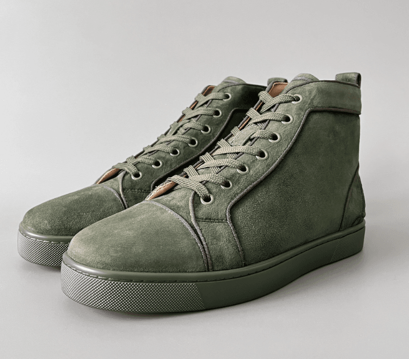 Christian Louboutin High-Top Sneaker Python-Embossed — 高帮10
