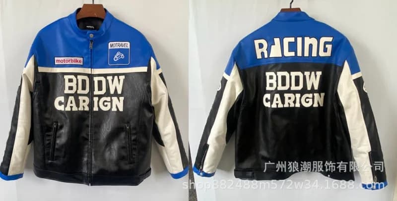 Racing Leather Jacket Red Bull Racing — MJ12