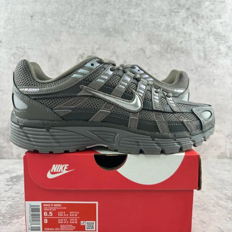 Nike P-6000 Cave Stone/Metallic Silver