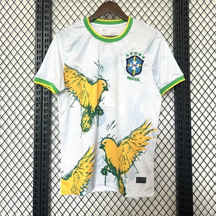 Nike Manchester City Away Jersey Checkered Pattern — Brazilian Birds