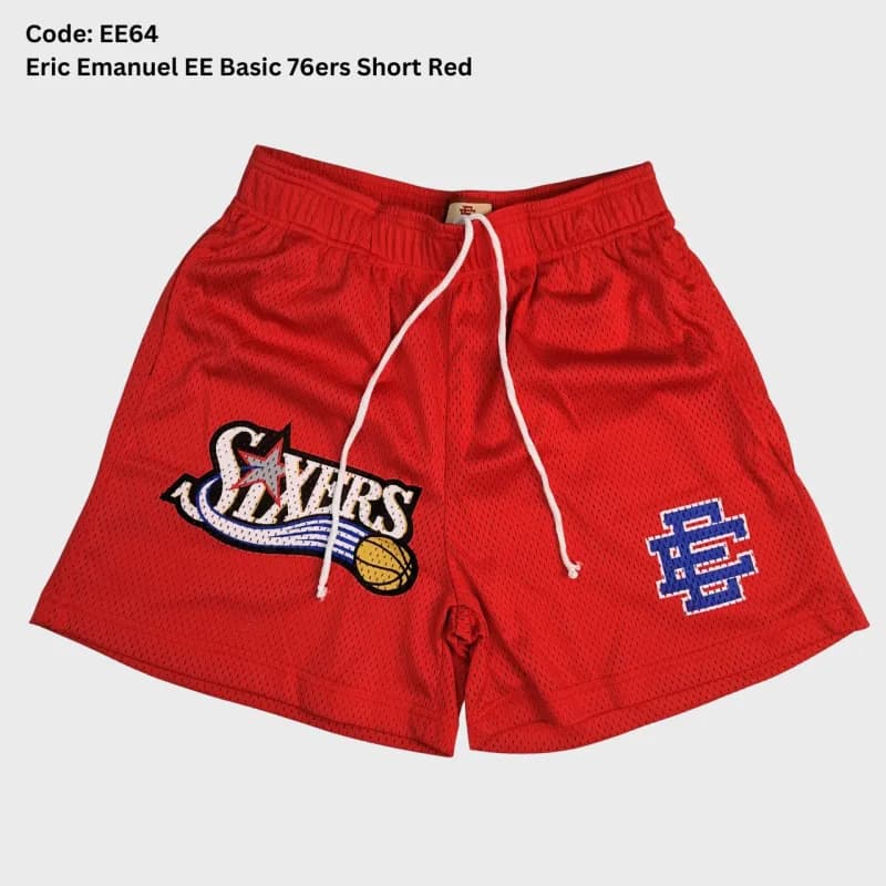 Eric Emanuel × NBA EE Basic 76ers Short Red