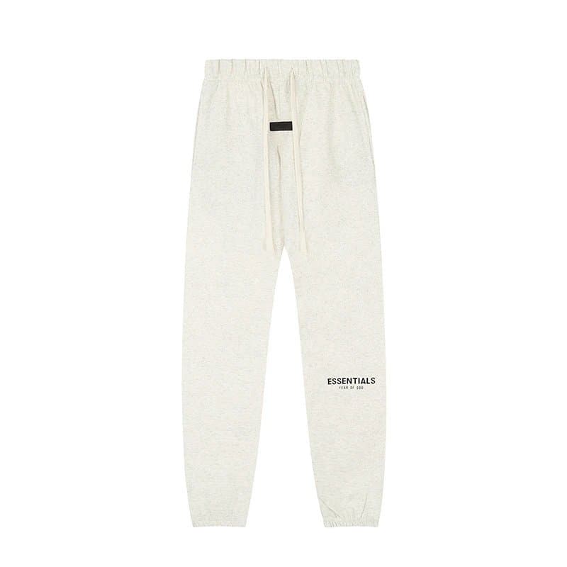 Fear of God Essentials Jogger Core — 燕麦灰裤子