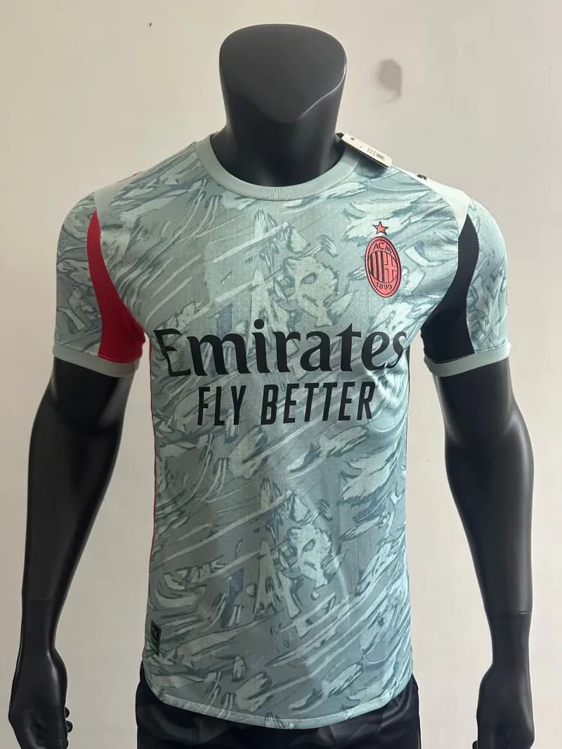 AC Milan Third Jersey Emirates Fly Better Print