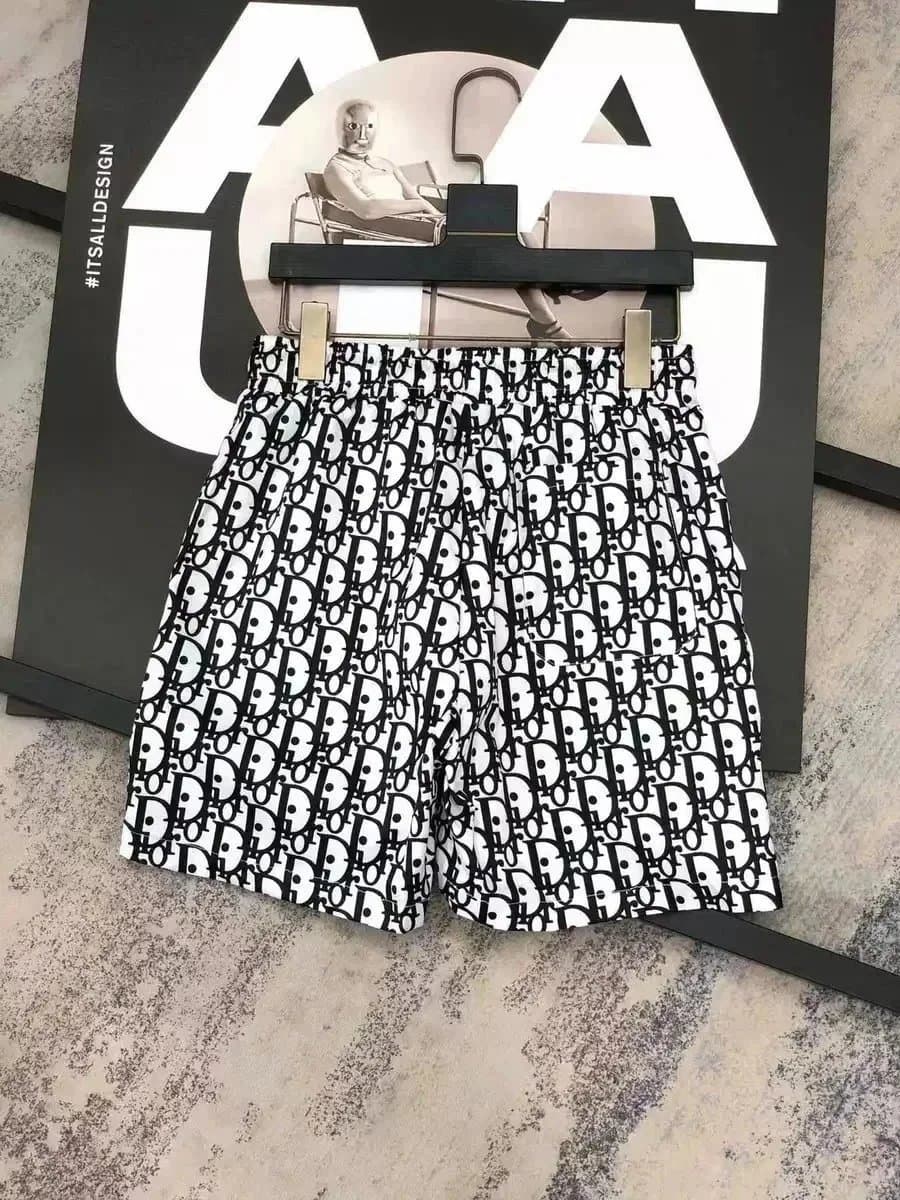 Dior Oblique Shorts Monogram Print