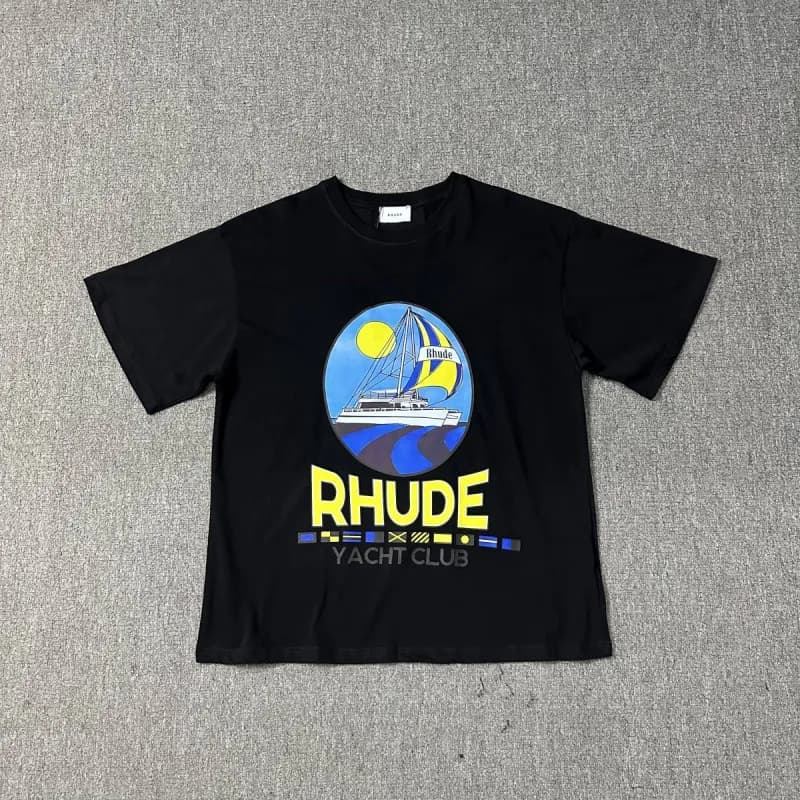 Rhude Yacht Club Tee Sailboat Graphic