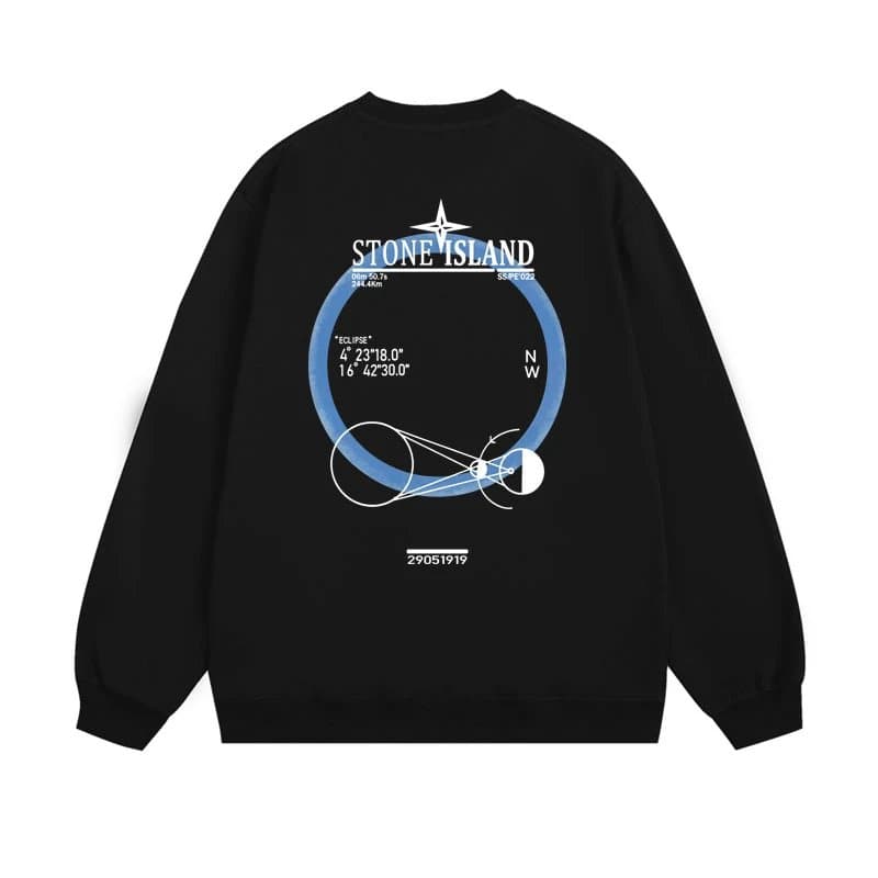 Stone Island Crewneck Sweatshirt Eclipse Graphic