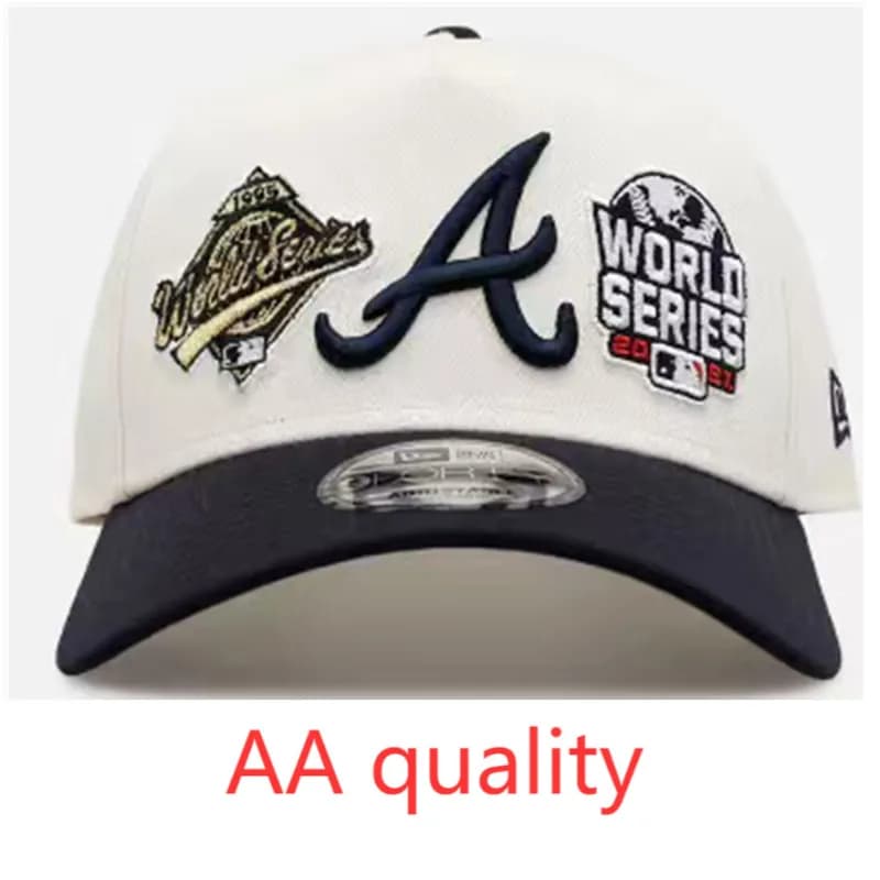 New Era × MLB 59FIFTY Cap Atlanta Braves World Series Patch