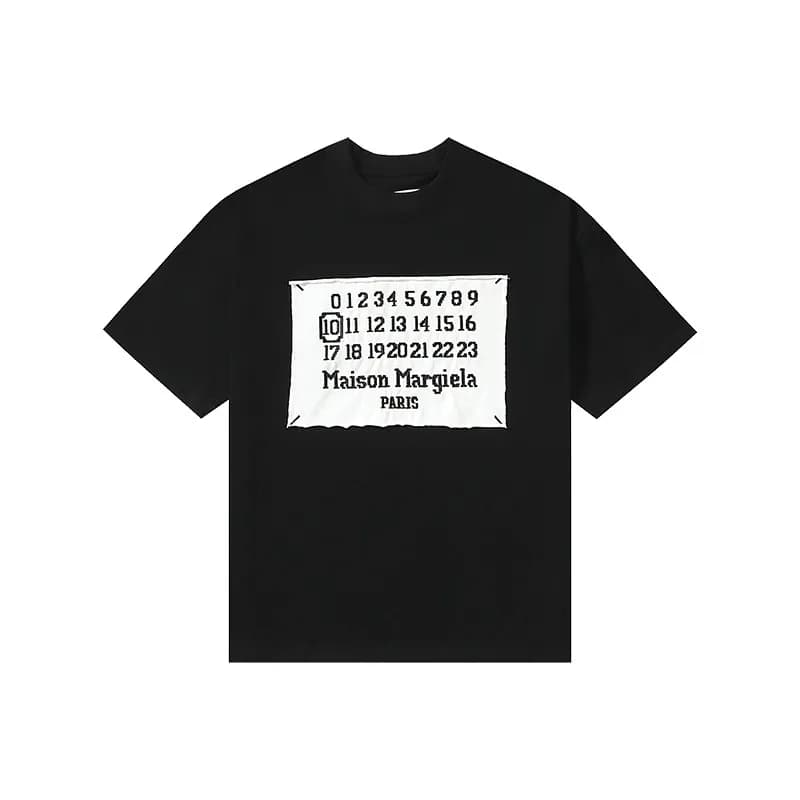 Comme des Garçons T-Shirt Four Stitches — 黑色32