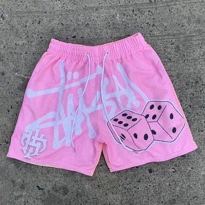 Stüssy Mesh Shorts Dice Print