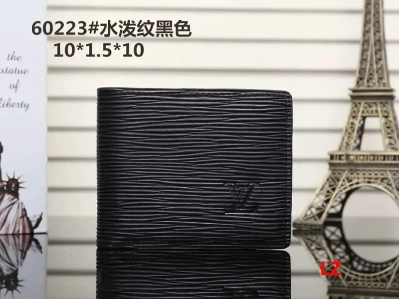 Louis Vuitton Bifold Wallet Tiger Embroidery — 水波纹