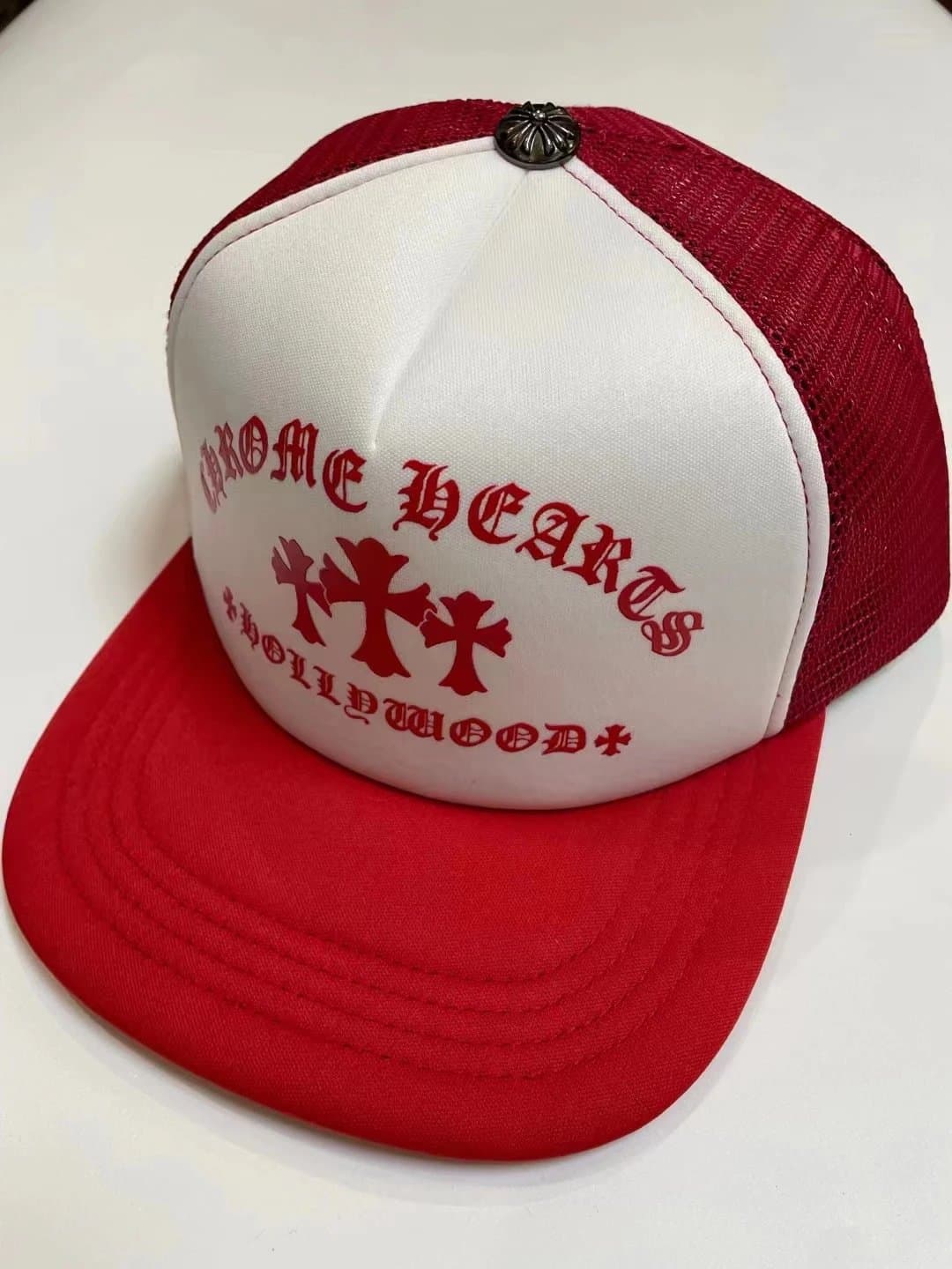 Chrome Hearts Trucker Cap Embroidered Logo Patch — 13