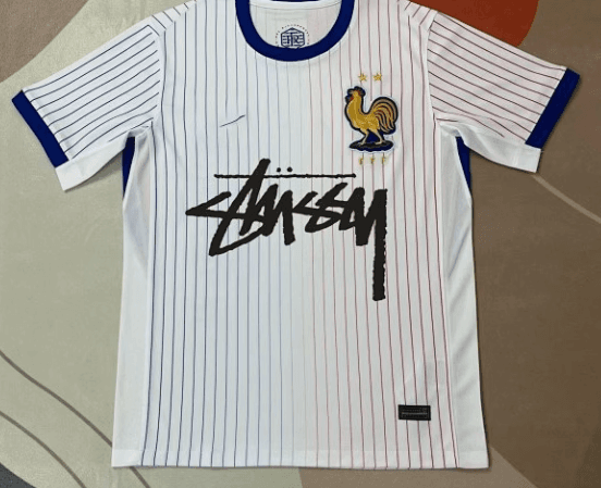 Stüssy Football Jersey France Rooster x Stussy