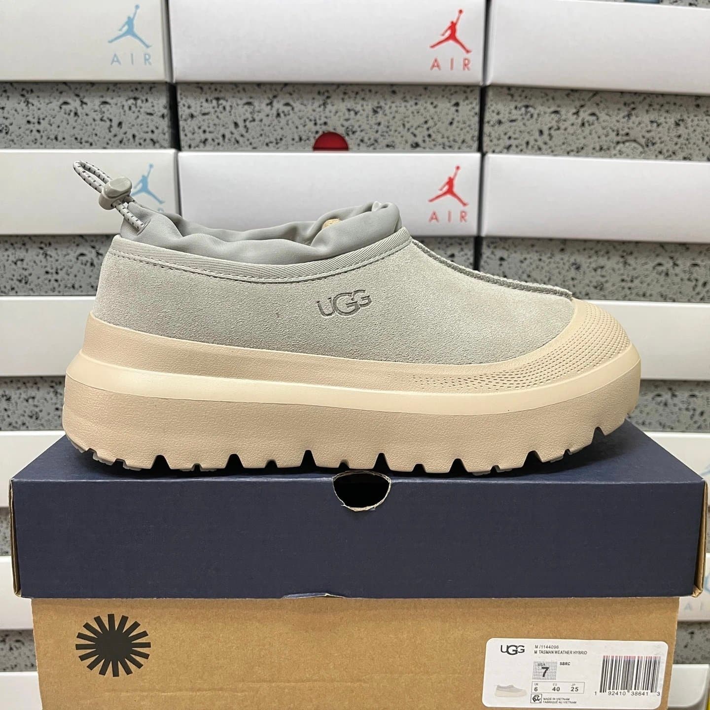 UGG EverSheepskins Shearling Lined Slipper — Top UGG 塔斯曼 1144096 灰色