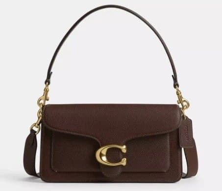 Coach Tabby Shoulder Bag Signature C Turn-Lock