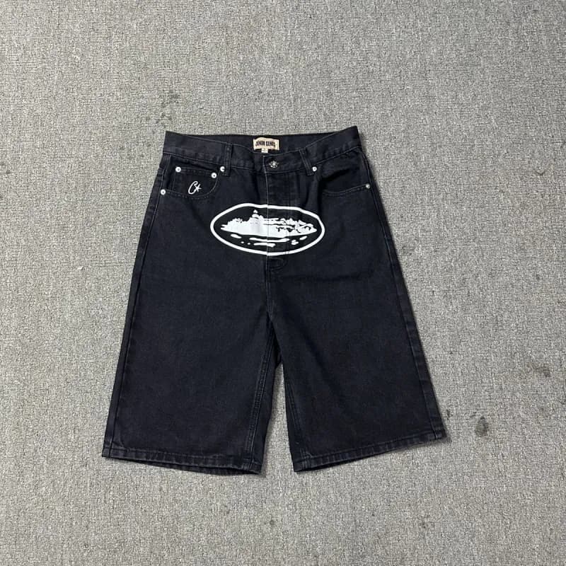 Denim Tears Shorts Rice Bowl Print