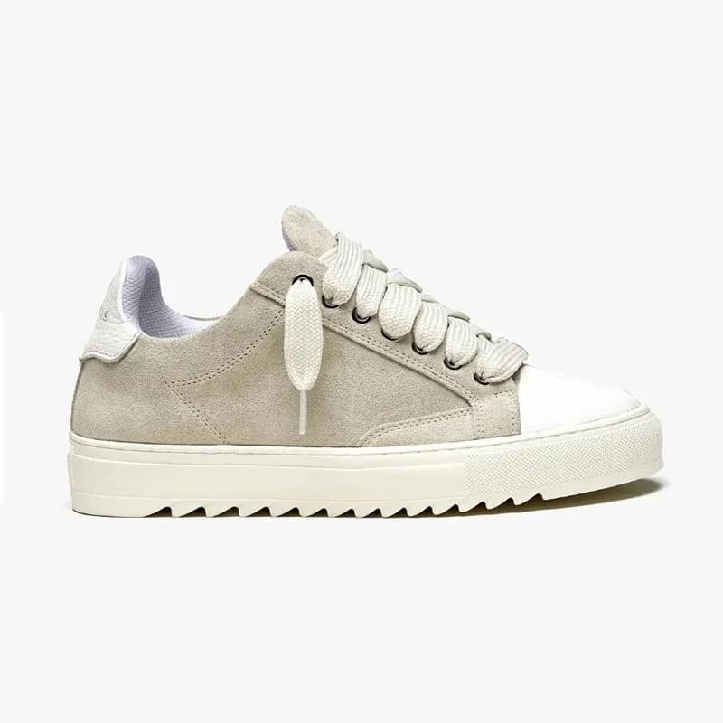 Low Top Sneaker Suede and Leather