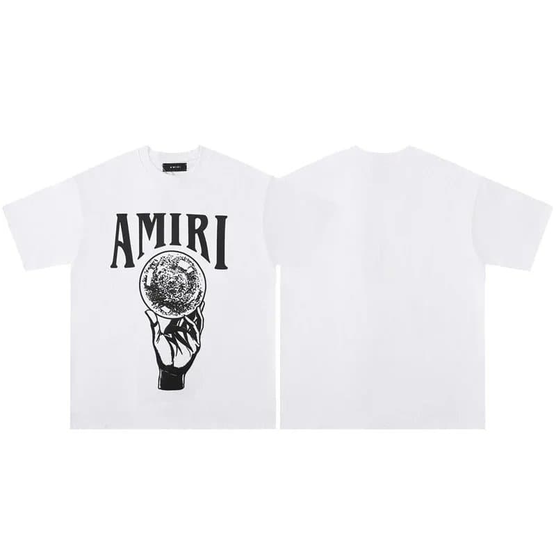 Amiri Drip Logo Tee Multi-Drip — 5