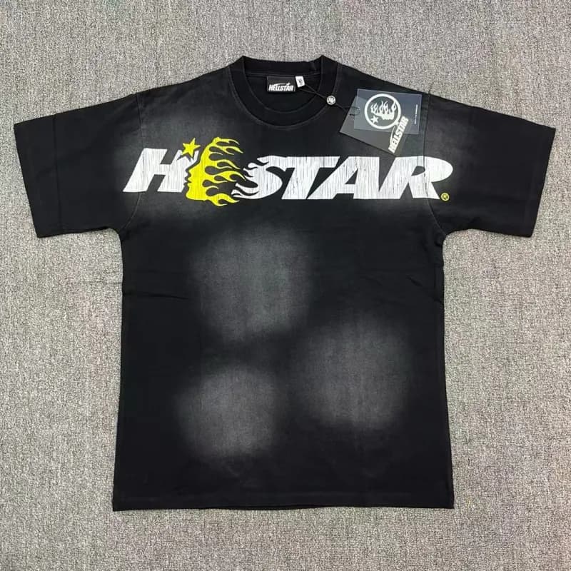 Hellstar Graphic Tee Alien Face Print — 93