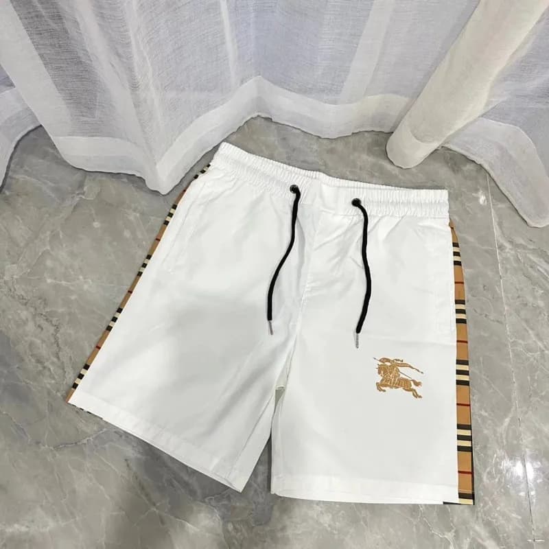 Burberry Equestrian Knight Shorts Icon Stripe Side