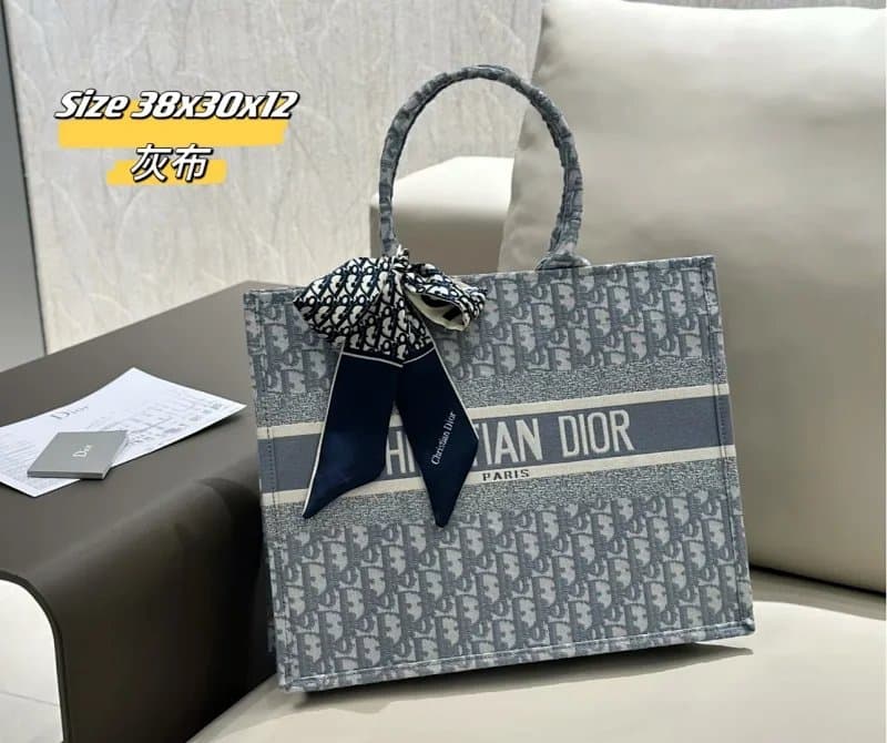 Dior Book Tote Oblique Print