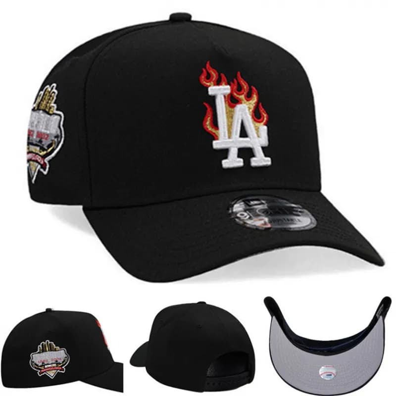 New Era × MLB 59FIFTY Cap LA Dodgers Flame Patch