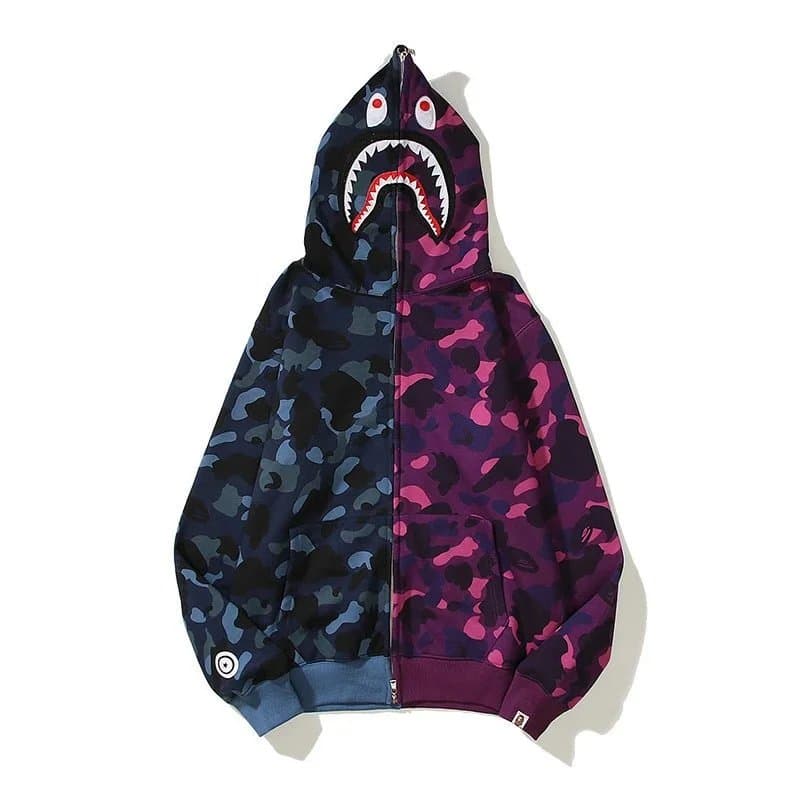BAPE Full Zip Hoodie Camouflage — 15