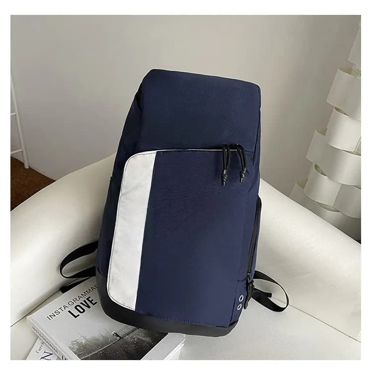 Nike Color-Block Backpack Navy and White Panel