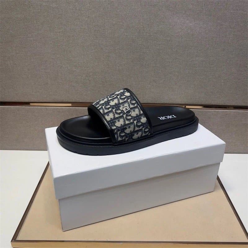 Dior B23 Slide Oblique Logo — C8