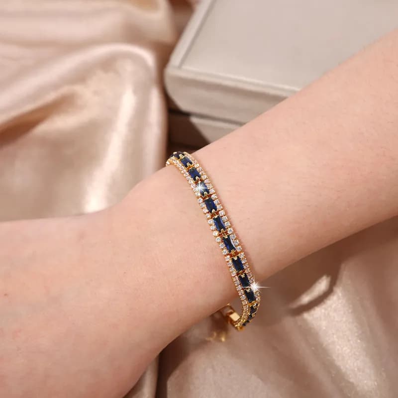 Bulgari Serpenti Bracelet Sapphire and Diamond