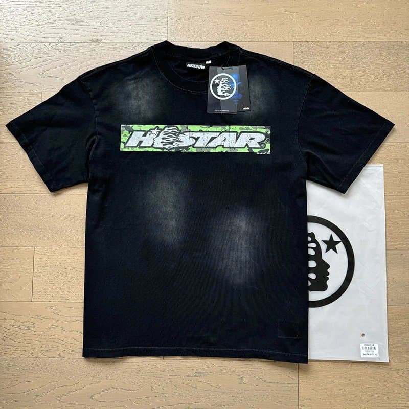 Hellstar Graphic Tee Abstract Skull Print — 678#3