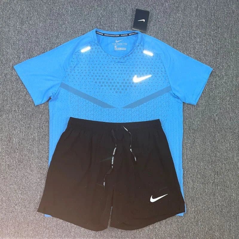 Nike Tee & Shorts Set Reflective Mesh
