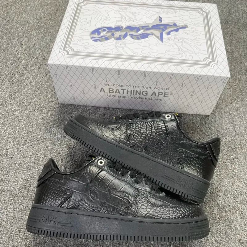 Bape Sta Camouflage Star — 1G8010091 联名黑压纹