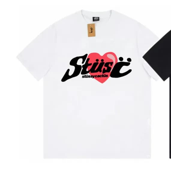 Graphic Tee Stüssy Cactus Heart