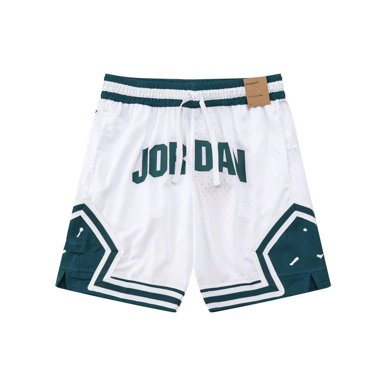 Jordan Mesh Shorts Fire Red — A2427墨绿