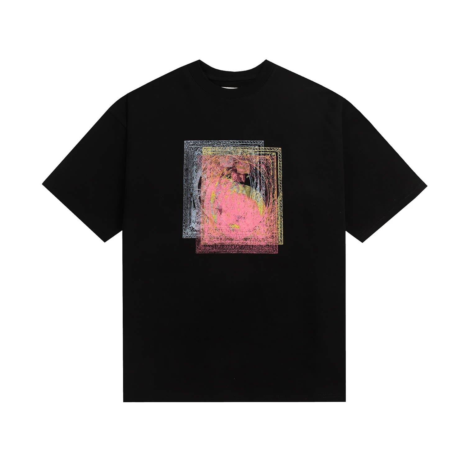 Maison Margiela Numbered Neck Tee White Numerals — D623黑色