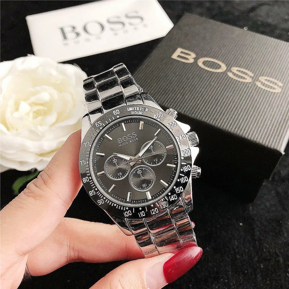 Hugo Boss Chronograph Watch Stainless Steel